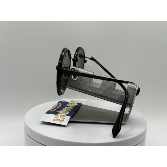 Vintage Refurbished Eyeglasses Round Metal Frame Nat & Coco 1315 Grey Lens Y2K main image 9